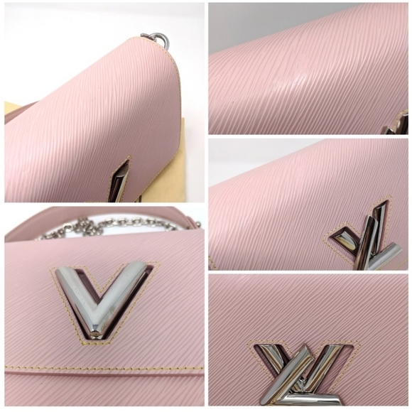 🎉HPx4 Louis Vuitton Pink Bag Twist Rose Ballerine MM Set! Sold out! - Picture 3 of 14